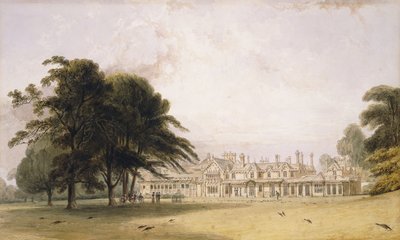 The Royal Lodge, Parque de Windsor, de William Daniell