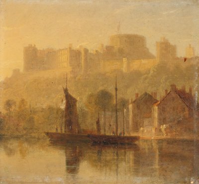 Castelo de Windsor, do Tamisa de William Daniell