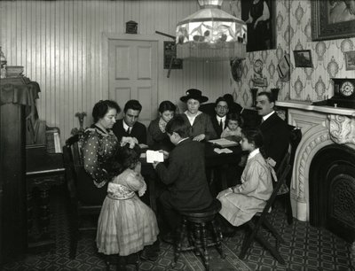 Comitê Evangelista, Estudo Bíblico na casa da Sra. Vitello, 359 E. 49th Street, ensinado pela Srta. Jones. 30 de março de 1916 de William Davis Hassler