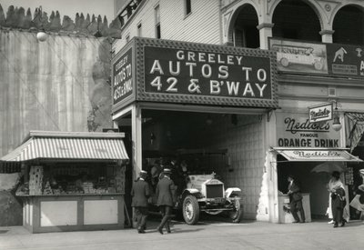 Greeley Autos para 42 und B&39;Way, c.1910-21 de William Davis Hassler