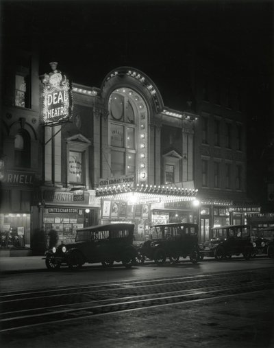 Teatro Ideal, 693 Oitava Avenida, na 49th Street, c.1916-17 de William Davis Hassler