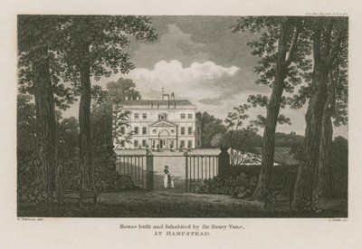 Casa construída e habitada por Sir Henry Vane em Hampstead de William Davison