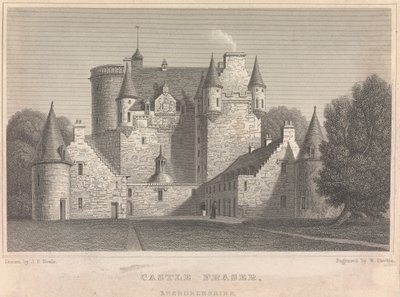 Castelo Fraser, Aberdeenshire; página 4 (Volume Dois) de William Deeble