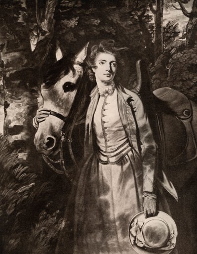 Lady Charles Spencer, meados do século XVIII, 1912 de William Dickinson