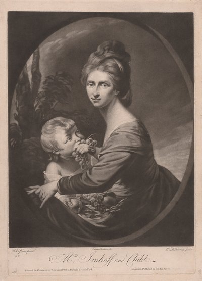 Sra. Imhoff e Criança de William Dickinson