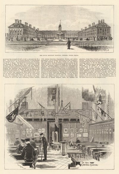 O hospital militar real em Chelsea de William Douglas Almond
