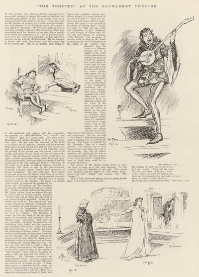 The Tempter, no Teatro Haymarket de William Douglas Almond