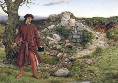 "Henrique VI em Towton", 1860.                                              de William Dyce