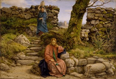 A Mulher de Samaria, 1860. de William Dyce