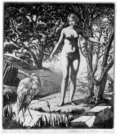 "The Brook", 1930. de William EC Morgan