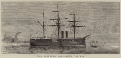 Nossa Marinha Ironclad, HMS Superb de William Edward Atkins