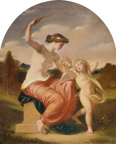 Cupido Desarmador de Vênus de William Edward Frost