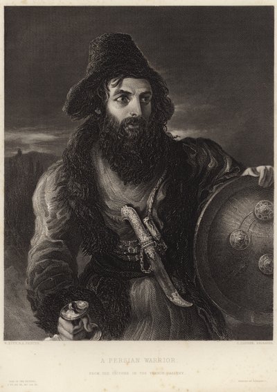 Um guerreiro persa de William Etty