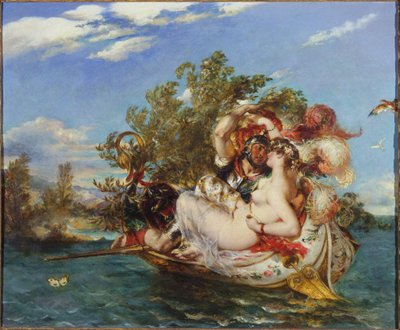 Phaedria e Cymochles de William Etty