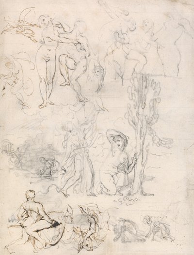 Folha de esboços de William Etty
