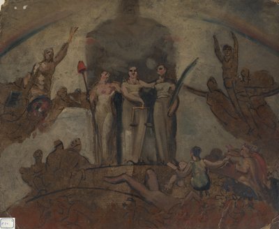 Estudo para uma composição de figuras de William Etty