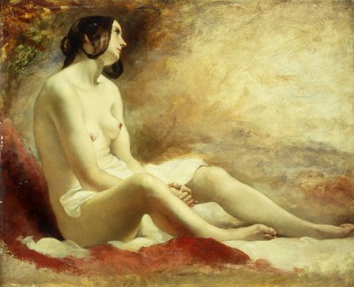 Estudo de um nu drapeado de William Etty