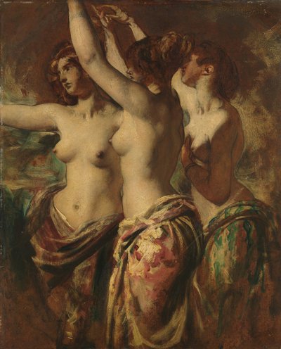 As três graças. de William Etty
