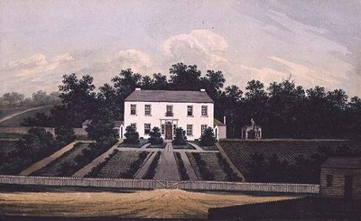 Casa do Governo, Parramatta, Nova Gales do Sul, 1805 (wc) de William Evans