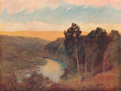"Afternoon Sunshine on the Galloway Hills", c1893 de William Eyre Walker
