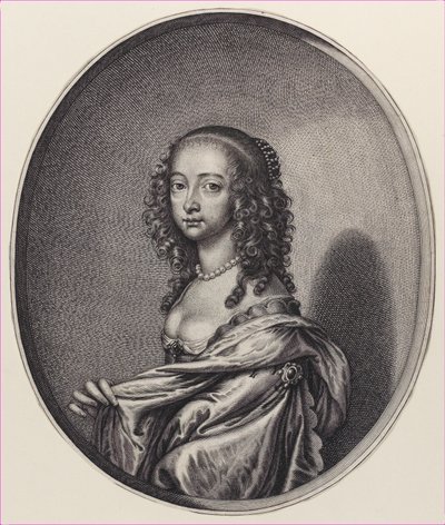 Maria, Princesa de Orange, 1641-50. de William Faithorne