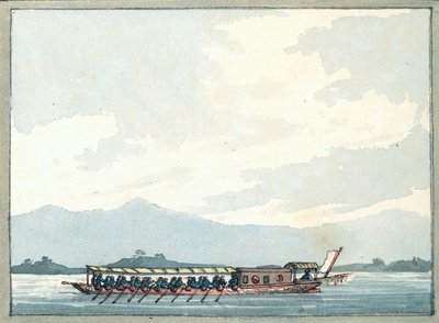 Barco do Homem de Guerra Chinês de William Ffarington