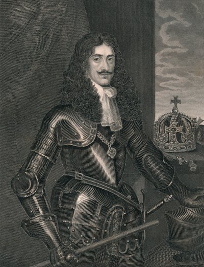 Rei Charles O Segundo, meados do século XIX. de William Finden