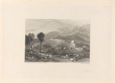 O Túmulo de Ramah e Rachel de William Finden