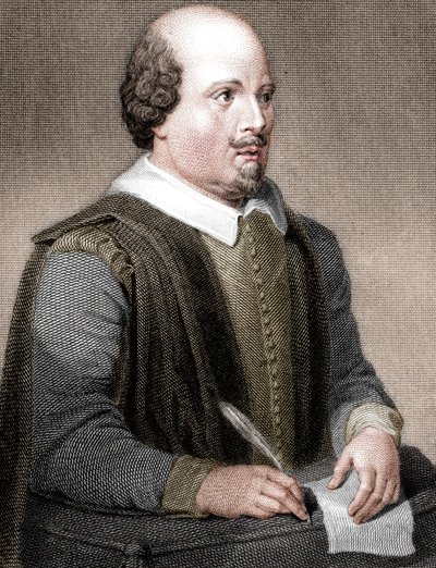 William Shakespeare, poeta e dramaturgo inglês, 1820. de William Finden