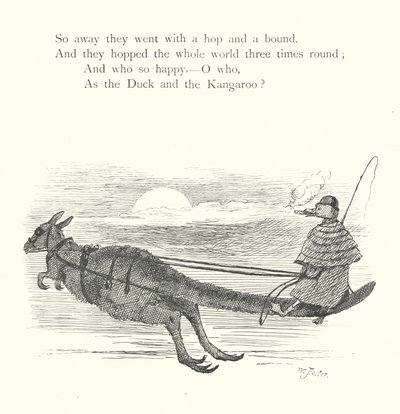O Pato e o Canguru (gravura) de William Foster