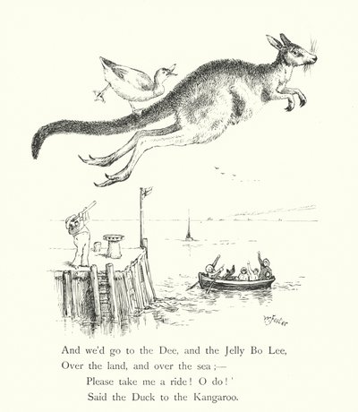 O Pato e o Canguru (gravura) de William Foster