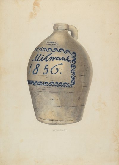 Jug, c. 1937. de William Frank