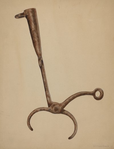 Snubber for Bull, c. 1942. de William Frank