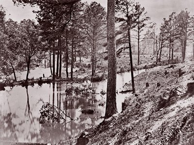 Broadway Landing, Rio Appomattox, 1864. de William Frank Browne