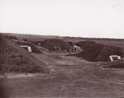 Forte Darling, James River, 1865. de William Frank Browne.