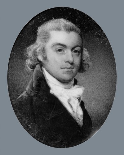 Retrato de um cavalheiro, ca. 1795. de William Franks