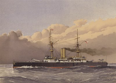 HMS Royal Sovereign, navio de guerra de 1ª classe de William Frederick Mitchell