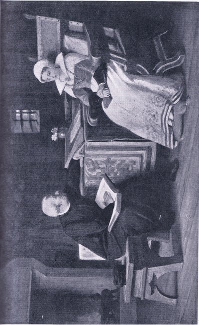 Lady Jane Grey na Torre, ilustração da Biblioteca Mundial de Melhores Livros, c.1940 de William Frederick Yeames