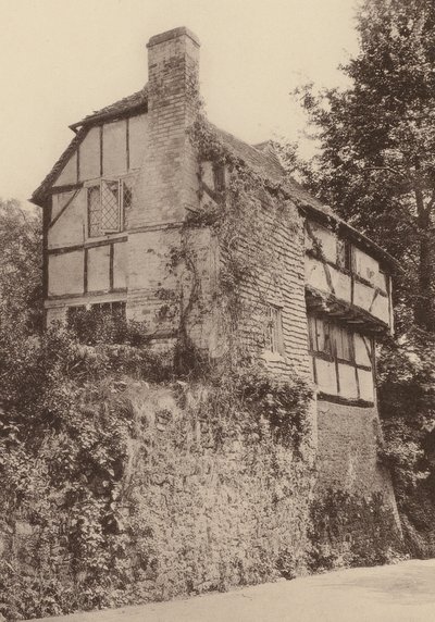 Em Pulborough, West Sussex (fotografia a preto e branco) de William Galsworthy Davie