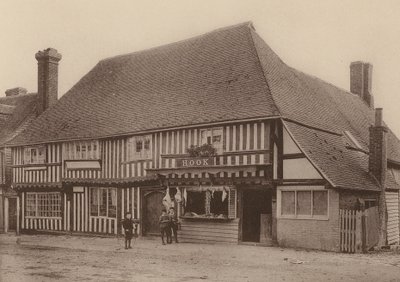 Em Tenterden, Kent (fotografia a preto e branco) de William Galsworthy Davie