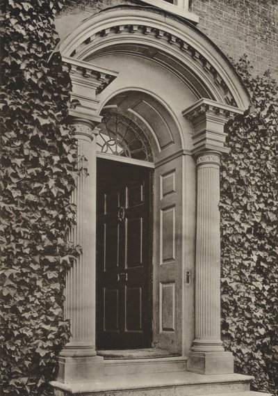 Porta, Steyning, Sussex (foto a p/b) de William Galsworthy Davie