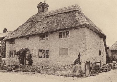 Farm House, Amberley, West Sussex (fotografia a preto e branco) de William Galsworthy Davie