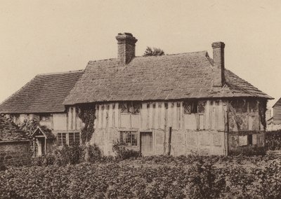 Great Daux Farm, Billingshurst, West Sussex (fotografia a preto e branco) de William Galsworthy Davie