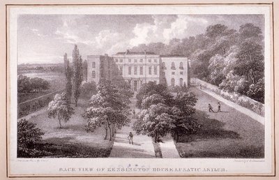 Vista de Kensington House Lunatic Asylum, c.1830 de William Gauci