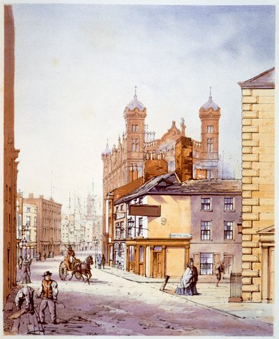 O Lar dos Marinheiros, de Hanover Street, Liverpool, 1864 de William Gawin Herdman