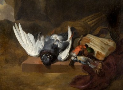 Natureza morta com pássaros mortos (ou aves mortas) de William Gowe Ferguson