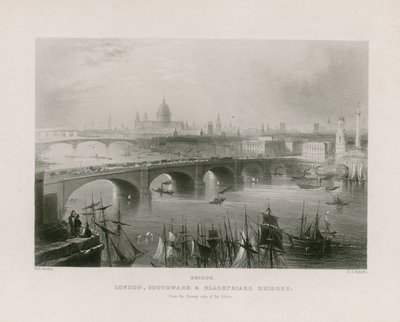 Visão geral de Londres de William H. Bartlett