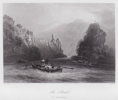 O Strudel (gravura) de William H. Bartlett
