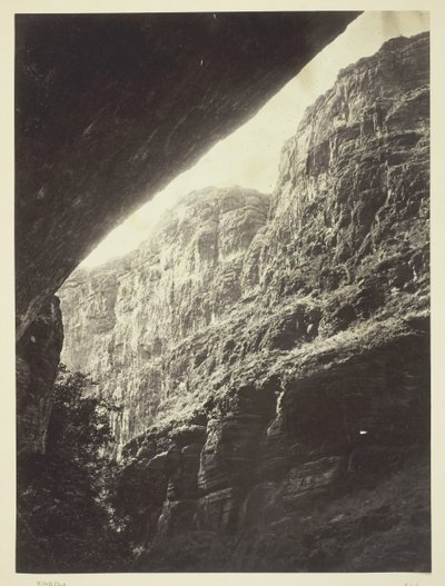 Cañon de Kanab Wash, Rio Colorado, Looking South, 1872. de William H. Bell