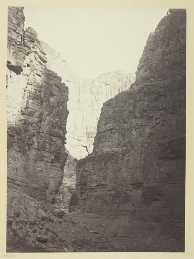 Paredes de calcário Kanab Wash, Rio Colorado de William H. Bell